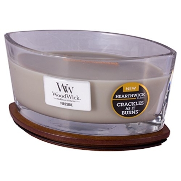 WoodWick Ellipse Candle - Cozy Fireside Scent for Gift