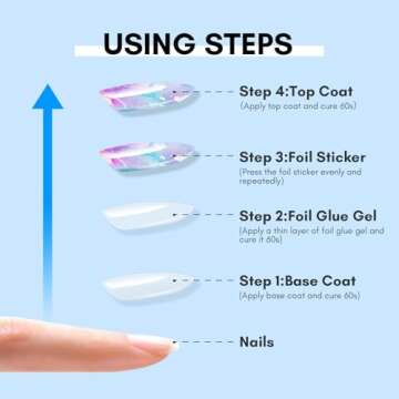 Makartt Nail Foil Glue for Stunning Nail Art