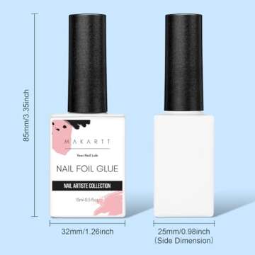 Makartt Nail Foil Glue for Stunning Nail Art