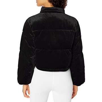 Alo Yoga Women's Velvet Puffer, Black, Large