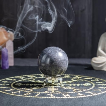 Buy ZAICUS 45mm Iolite Crystal Sphere for Healing