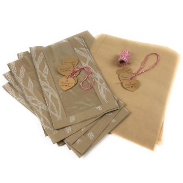Bread Packaging Kit for Homemade Gifts with Parchment Paper