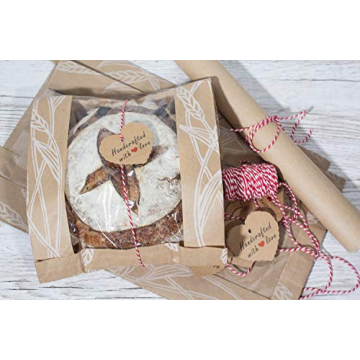 Bread Packaging Kit for Homemade Gifts with Parchment Paper