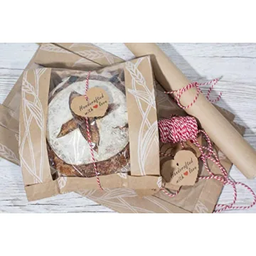 Bread Packaging Kit for Homemade Gifts with Parchment Paper