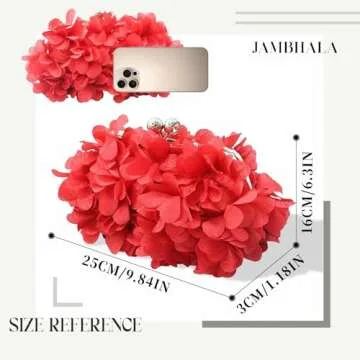 JAMBHALA Elegant Evening Purse for Parties and Weddings