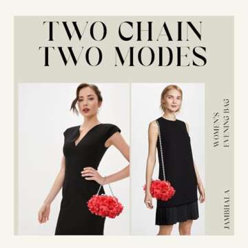 JAMBHALA Elegant Evening Purse for Parties and Weddings