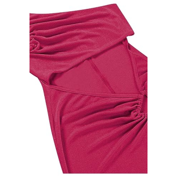 Bacmaze Y2K Strapless Mini Dress with High Slit