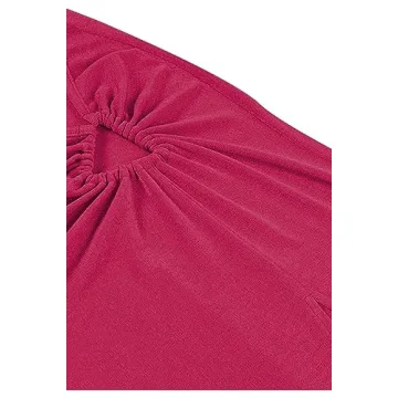 Bacmaze Y2K Strapless Mini Dress with High Slit