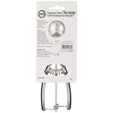 Norpro NOR- SCOOP, SANTOPRENE HANDLE, 42MM (2 Tablespoon)