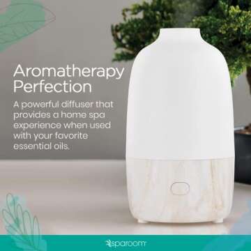 SpaRoom Ultrasonic Essential Oil Diffuser - 200 mL