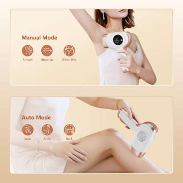 IPL Laser Hair Removal Device - 3-in-1 for All