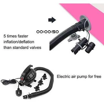 Tuxedo Sailor Inflatable Tumbling Mat - Gymnastics & Cheerleading 10ft