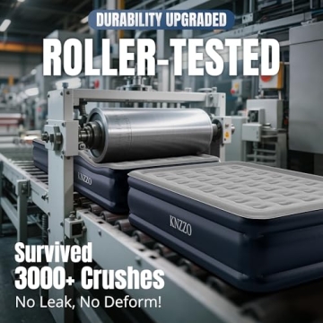 Comfortable KNZZO Queen Air Mattress with Pump