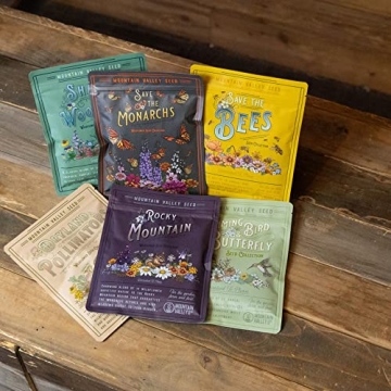 Wildflower Seeds Collection - 500,000+ Bulk Seeds for Pollinators