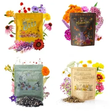Wildflower Seeds Collection - 500,000+ Bulk Seeds for Pollinators