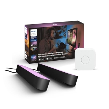 Philips Hue Play Starter Kit Two Light Bars and Hub