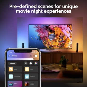 Philips Hue Play Starter Kit Two Light Bars and Hub