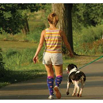 Compression Socks For Women Men 20-30mmHg-Best Medical, Nursing, Travel & Flight Socks (S/M, STYLE 4)