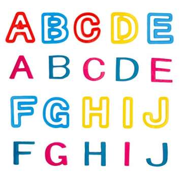 Kiddy Dough 45 Pieces Play Dough Tool Kit: Shapes, Letters & More