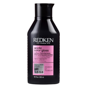 Redken Acidic Color Gloss Shampoo | Perfect for Color-Treated Hair | Sulfate-Free Shine Enhancer