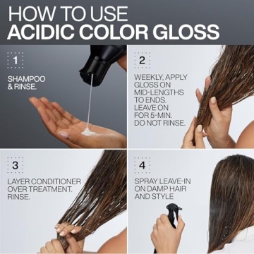 Redken Acidic Color Gloss Shampoo for Vibrant Shine