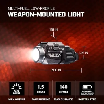 Streamlight TLR-7 X 500-Lumen Tactical Light for Firearms