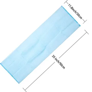 Boao Exfoliating Washcloth Set - 4 Colors for All Skin Types