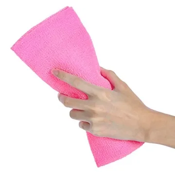 Boao Exfoliating Washcloth Set - 4 Colors for All Skin Types