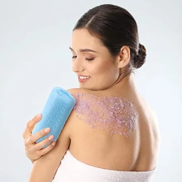 Boao Exfoliating Washcloth Set - 4 Colors for All Skin Types