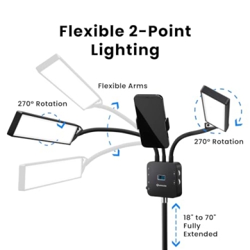 Lume Cube Flex Light Pro - Dual LED Lamp with Tripod