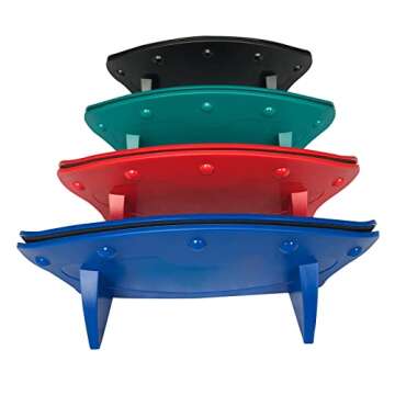 Yuanhe Set of 4 Playing Card Holder for Kids Seniors,Hands Free Cards Holders for Poker Parties, Family Card Game Nights