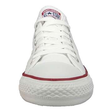Converse Unisex Low Top, White Optical, 4.5 US Men
