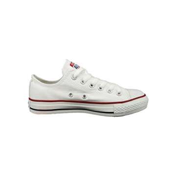 Converse Unisex Low Top, White Optical, 4.5 US Men