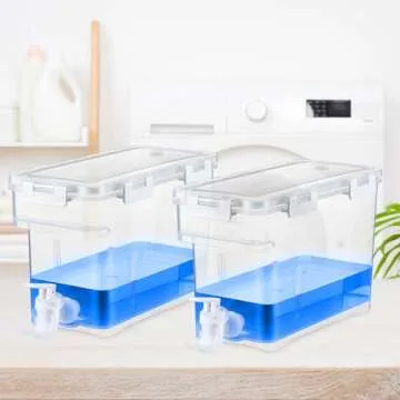 Hushee 67.6oz Laundry Detergent Dispenser Set