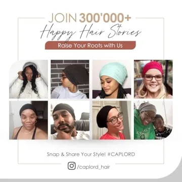 CAPLORD Silk Bonnet for Hair Protection and Style