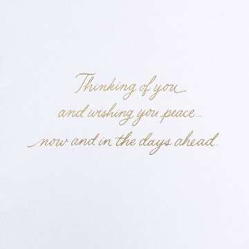 Hallmark Signature Sympathy Card (Butterflies)