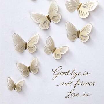 Hallmark Signature Sympathy Card (Butterflies)