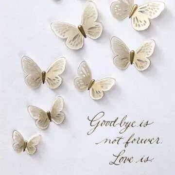 Hallmark Signature Sympathy Card (Butterflies)