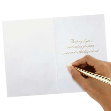 Hallmark Signature Sympathy Card (Butterflies)