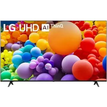 LG 65UT7570PUB 65-Inch UT75 Series LED Smart TV 4K (2024) Bundle with Deco Gear 2X 4K HDMI 2.0 Cable...