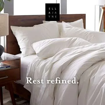 Ella Jayne - MicronOne Premium Shell Breathe Clean Pillows, Down Alternative Fill, Medium Density For Side, Stomach & Back Sleepers, Standard - 2 Pack