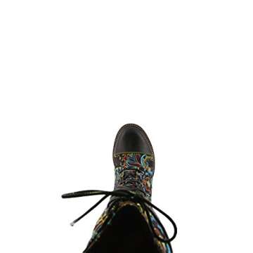 L’Artiste by Spring Step Women's Rarity Fashion Boot, Black Multi, 5