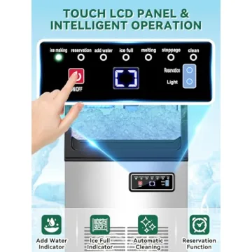 Commercial Nugget Ice Maker for Fast and Easy Use