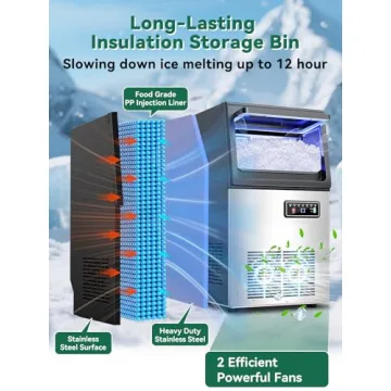 Commercial Nugget Ice Maker for Fast and Easy Use