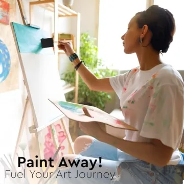 Vanitek 10 Piece Disposable Brush Set for Painting & Crafts