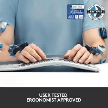 Logitech Ergonomic Keyboard - Wireless & Split Design