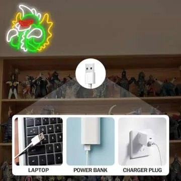 Gigan Monster Neon Sign - Dimmable LED Wall Light