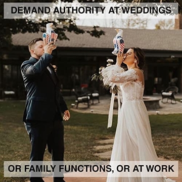 American Patriotic Eagle Funnel - Made in USA - Red, White, Blue Tool - Patriotic USA Themed Accessories - Beer Funnel