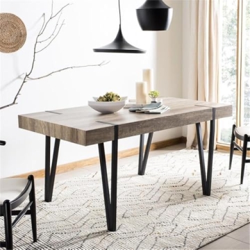 Rustic Industrial Dining Table for Modern Homes