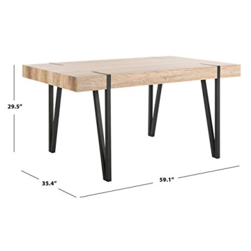 Rustic Industrial Dining Table for Modern Homes